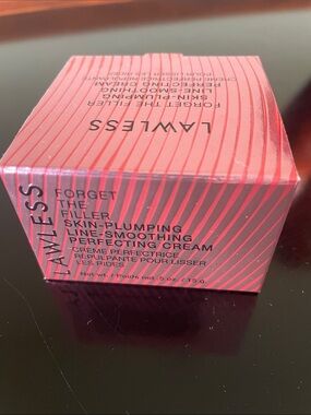 NWT LAWLESS Forget The Filler Skin-Plumping Perfecting Cream - Pink